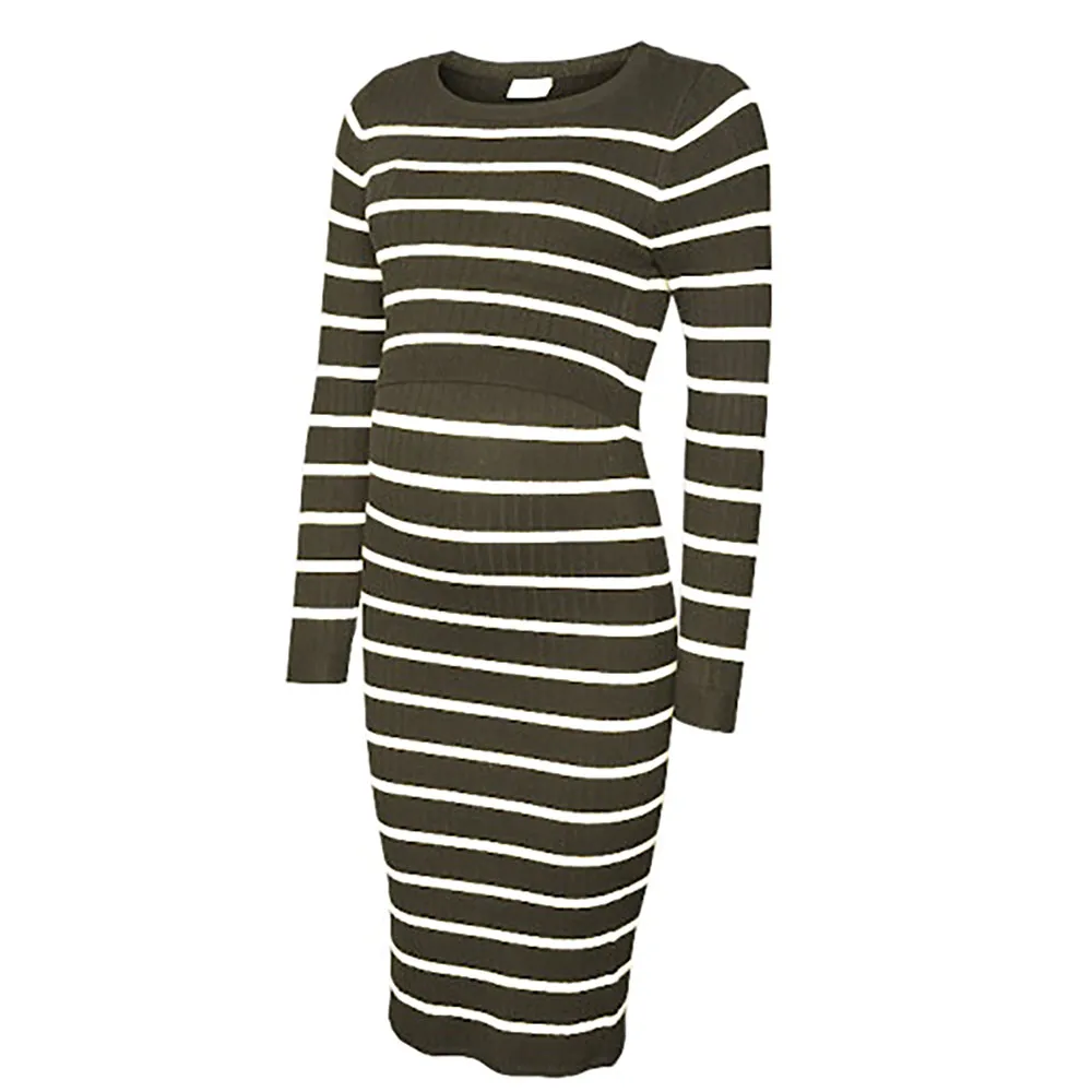 Vestito A Maniche Lunghe Newsiv June Maternity