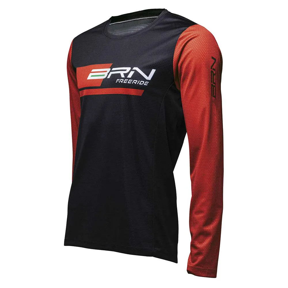 Brn Freeride Långärmad Endurotröja