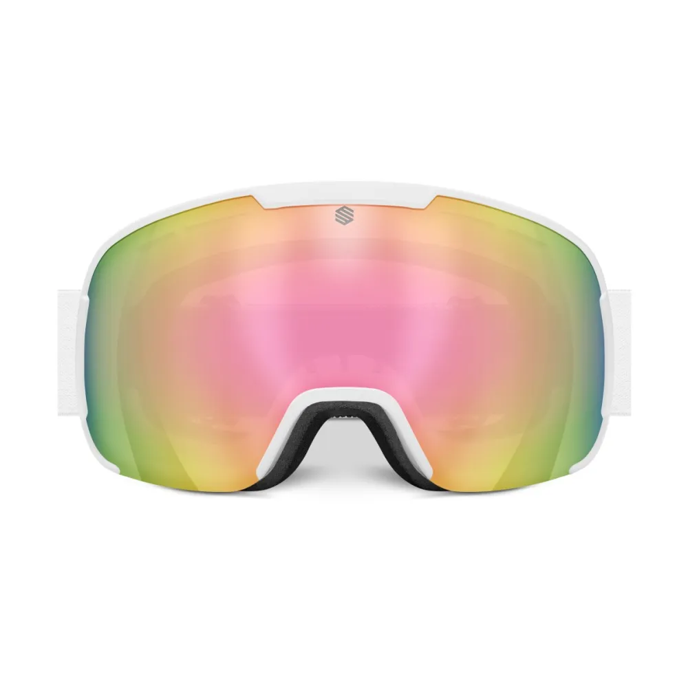 Siroko G-core Willow Skidglasögon Unisex, White, Multicolor/CAT3