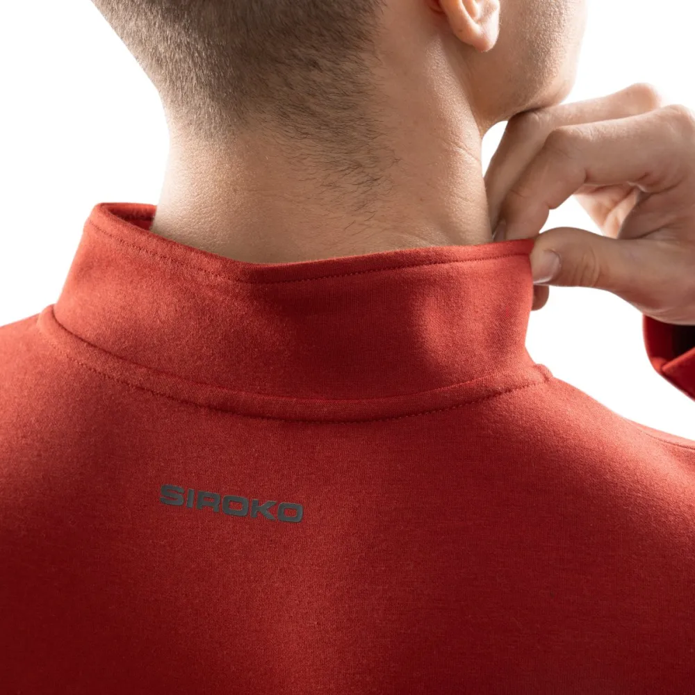 Siroko Torch Tröja Med Halv Dragkedja Man