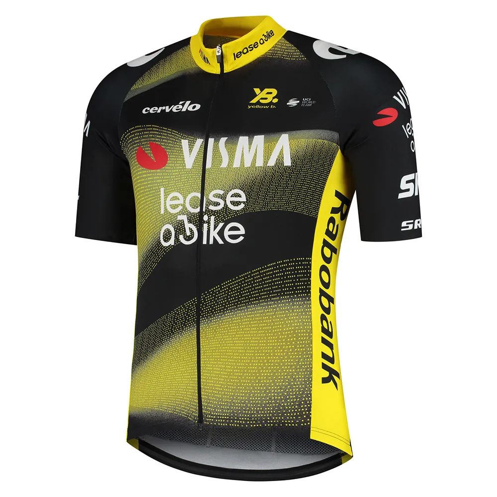 Tvl Team Visma Lease A Bike Tdf25 Replica Korta ärmar Cykeltröja