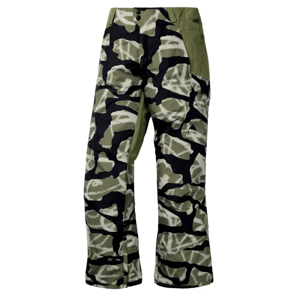Burton Reserve 2l Ins Byxor Kvinna, Grafitti camo/forest moss, XS