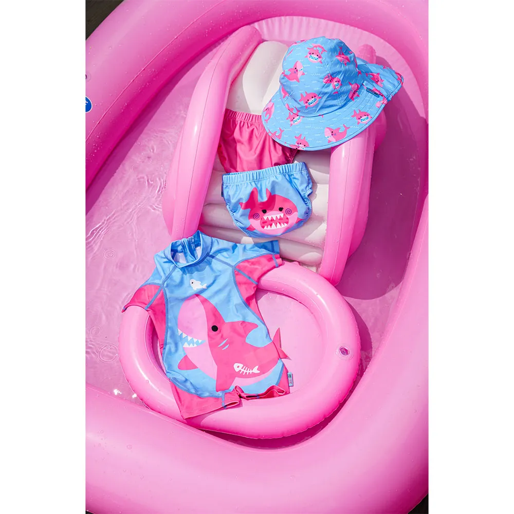 Zoocchini Tzoo Simshorts 2 Enheter, Pink, 12-24MON