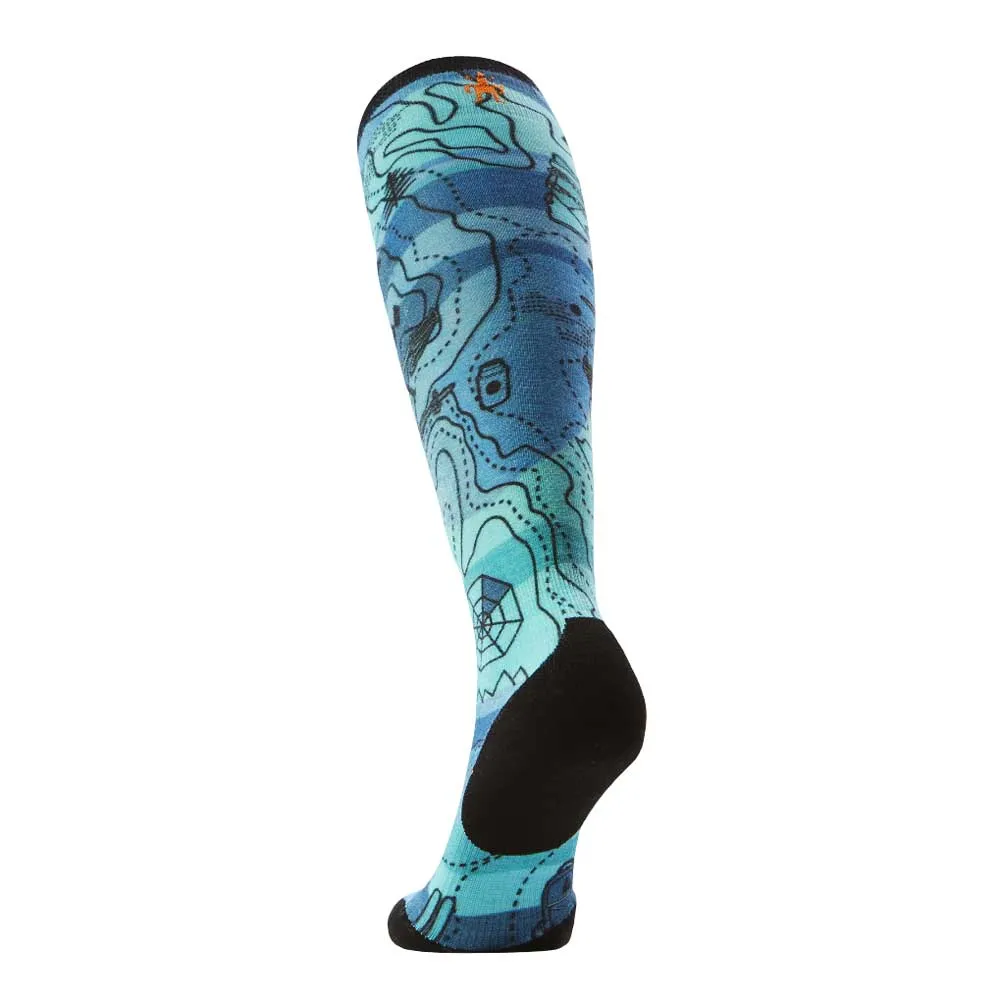 SmartWool Ski Targeted Cushion Topo Treasure Sokker Kvinne, Nightfall blue