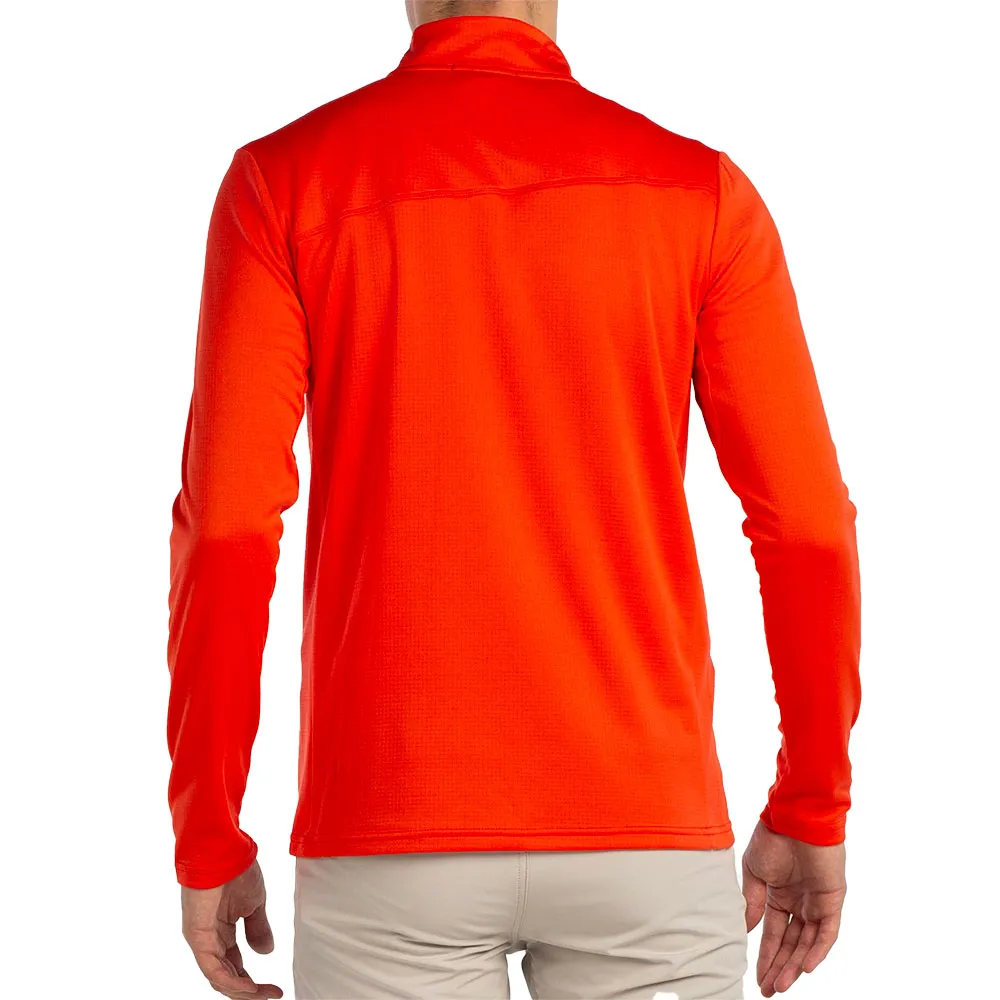 +8000 Portu Halv Dragkedja Långärmad T-shirt Man