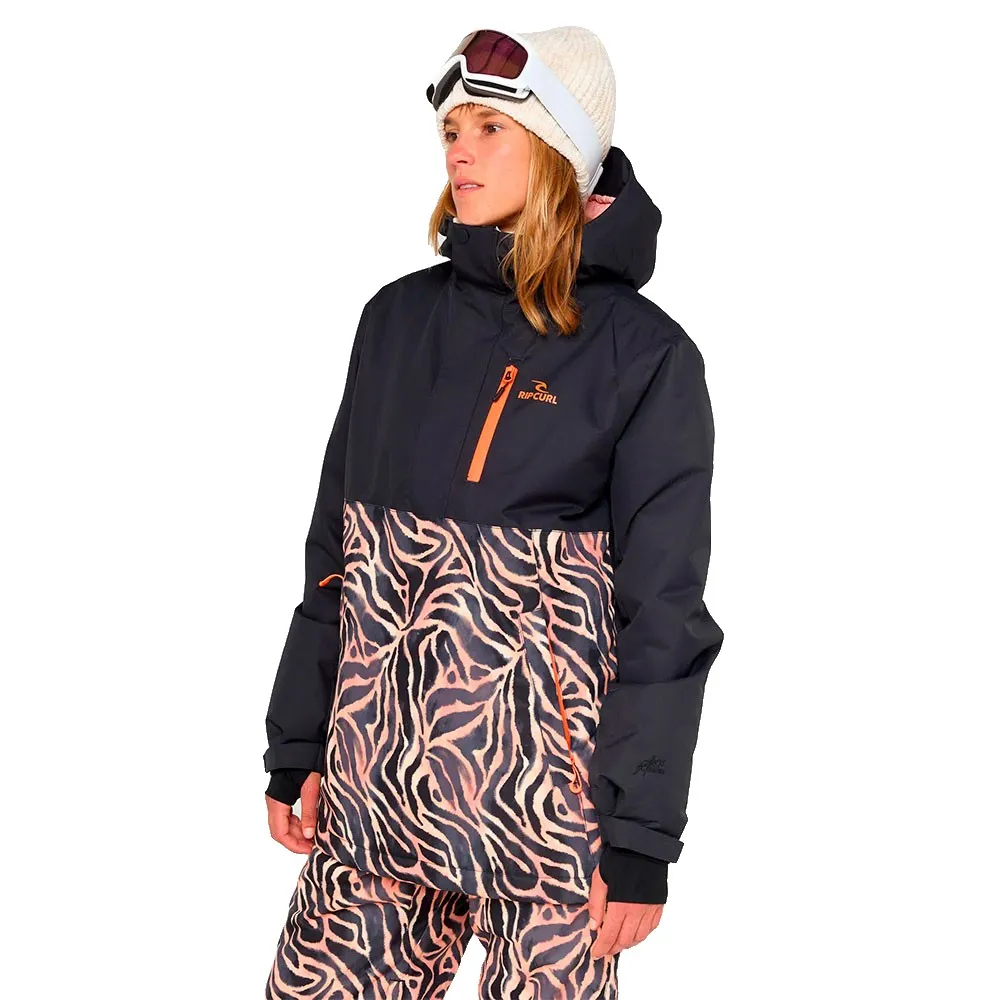 Rip Curl Women's Anti-Series Anorak 10K/10K Snow Jacket Black