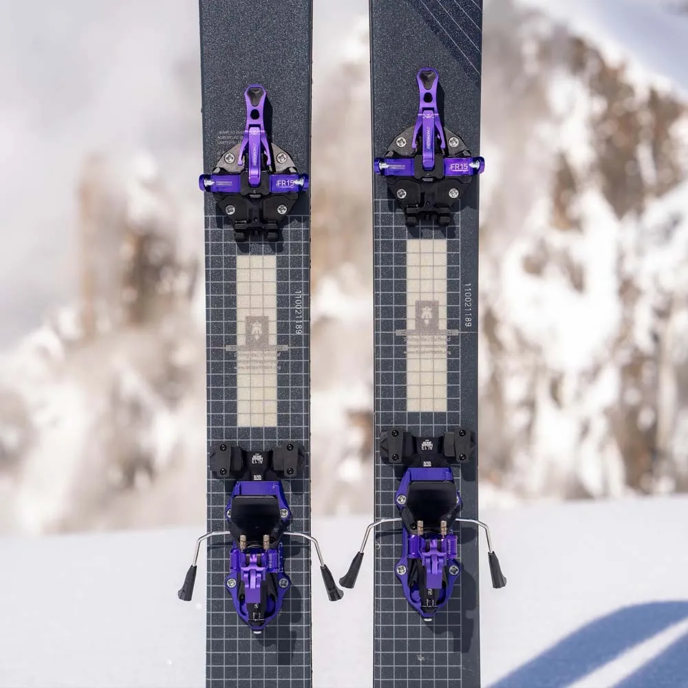 ATK Freeraider 15 Evo-102 Mm Toppturbindningar Unisex, Indigo, 102mm