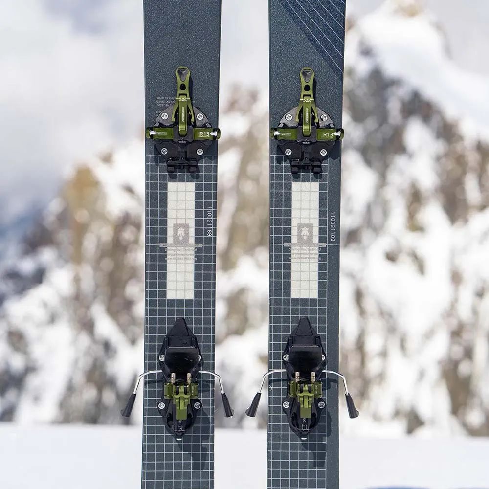 ATK Raider 13 Evo-91 Mm Toppturbindningar Unisex, Camo green, 91mm