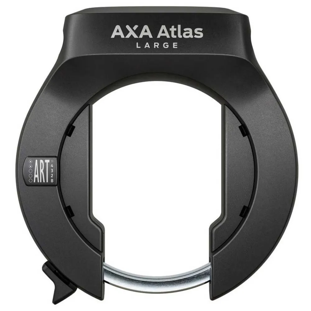 Axa Atlas Large Naz Cykelramlås, Black, One Size