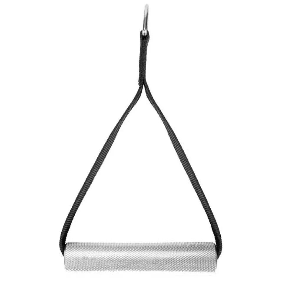 Gymstick Aluminum Pulley Handtag 2 Enheter Unisex, Black / silver, One Size