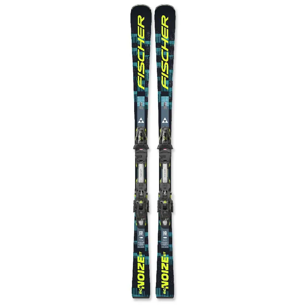 Fischer Rc4 Noize St Black Superflex + Rc4 Z12 Gw Powerrail 85 [f] Alpint Skidpaket Unisex