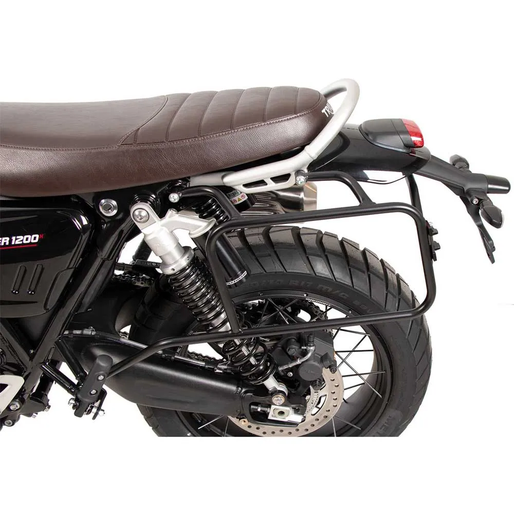 Hepco Becker Montage Des Valises Latérales Triumph Scrambler 1200 X 24-25 Left