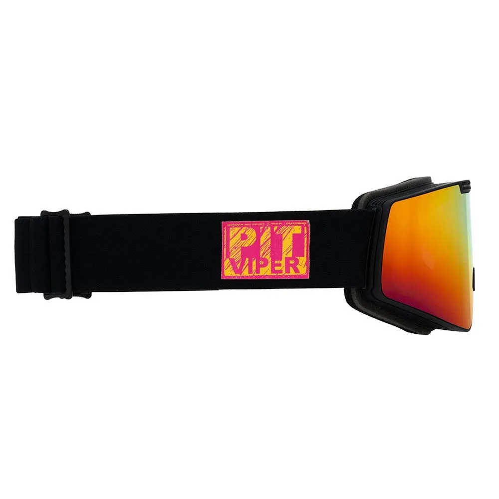 Pit Viper The Hot Box Proform Skidglasögon Unisex, SunsetLens/CAT2+Yellow Snow/CAT1