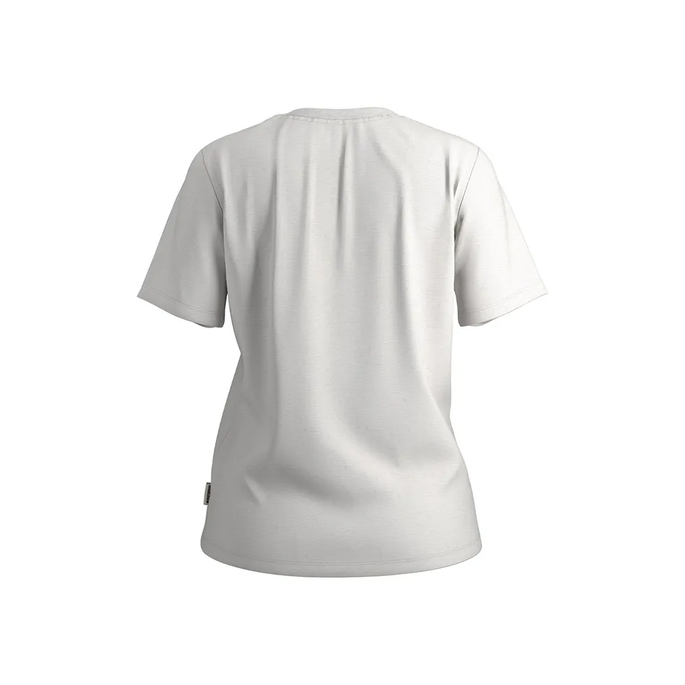 Maloja Kampeckm T-shirt Med Korta ärmar, Shaded white