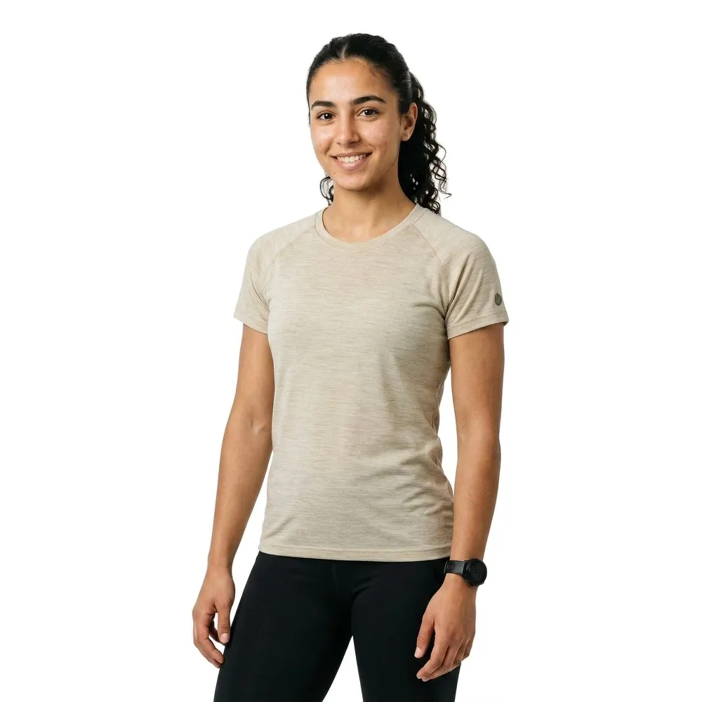 Lasting Barbora Kortarmet T-skjorte