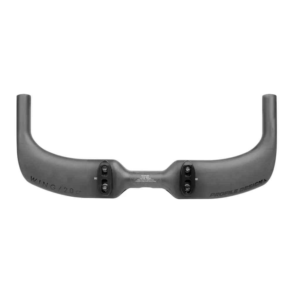 Profile Design Wing 20c+ 42cm I Aerobars, Black, One Size
