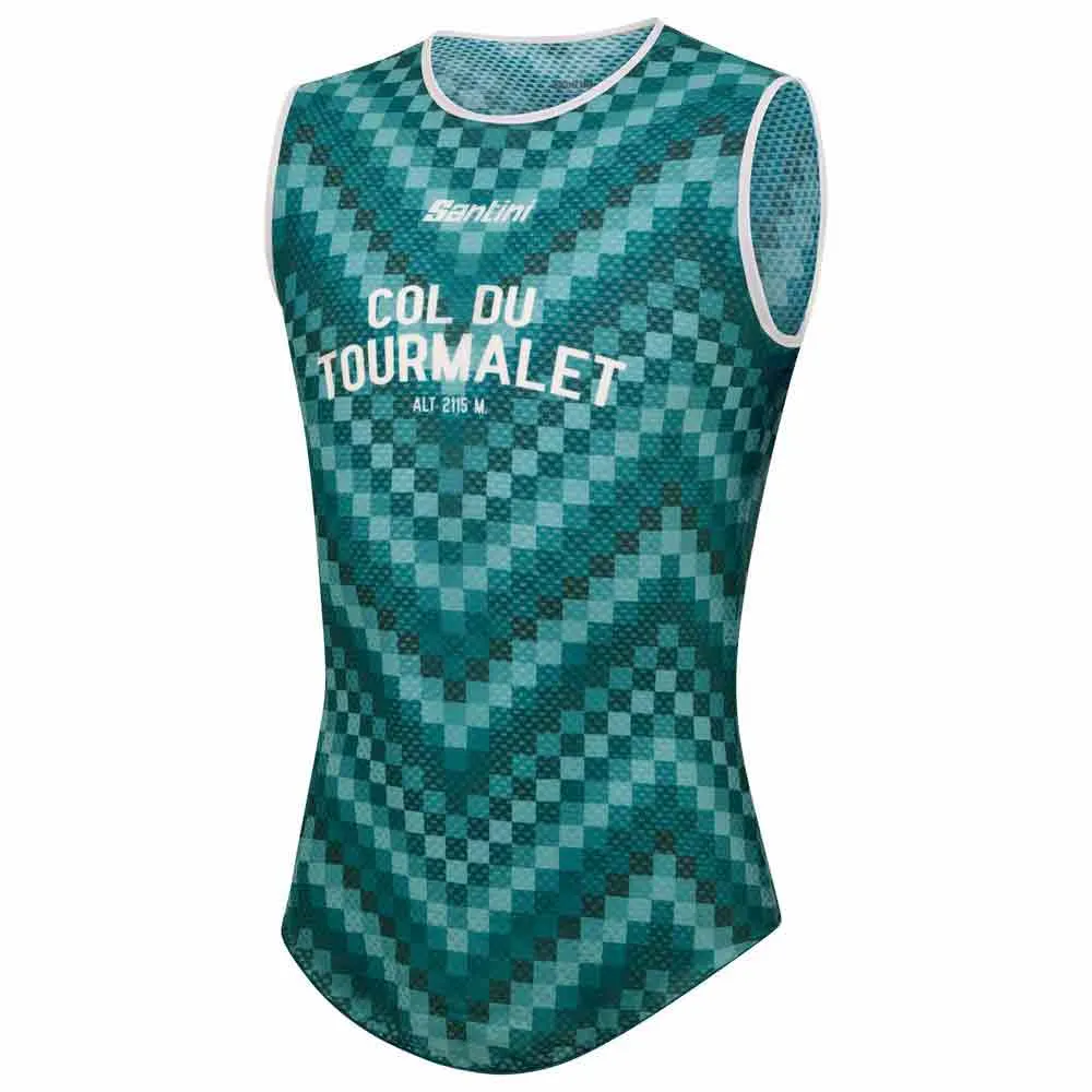 Santini Mj Col Du Tourmalet Ärmlös Baslager