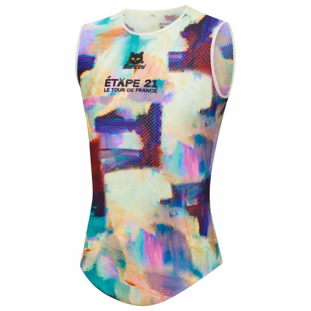 Santini Tdf Arrivée Montmartre Ärmlös Baslager