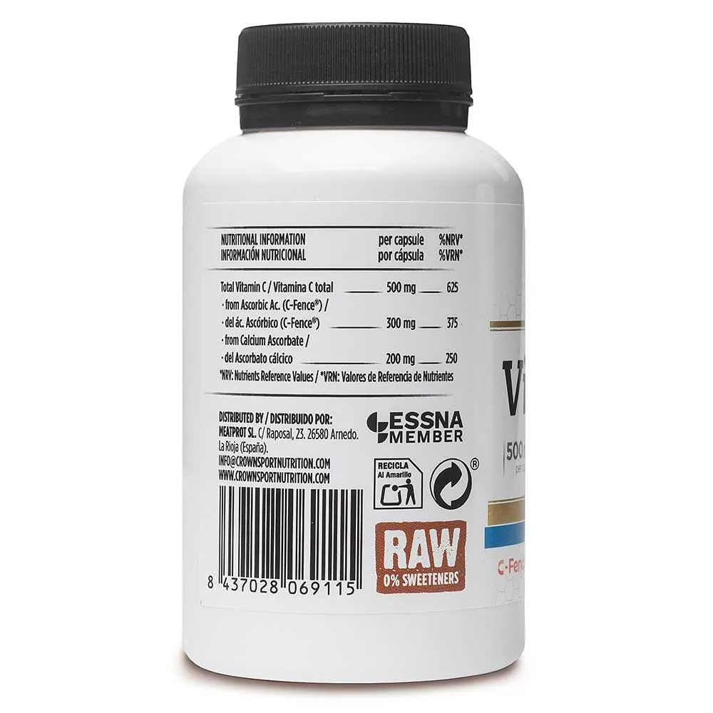 Crown Sport Nutrition Vitamin C Sequential Tillskott, Multicolor, One Size