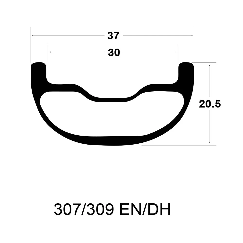 Reynolds Bl309/307 Enduro Pro Mullet Boost Cl Disc Tubeless Mtb-hjulset