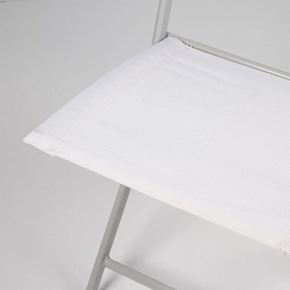 Aktive Gartenklappstuhl Refurbished unisex, White, 46 x 55 x 81cm