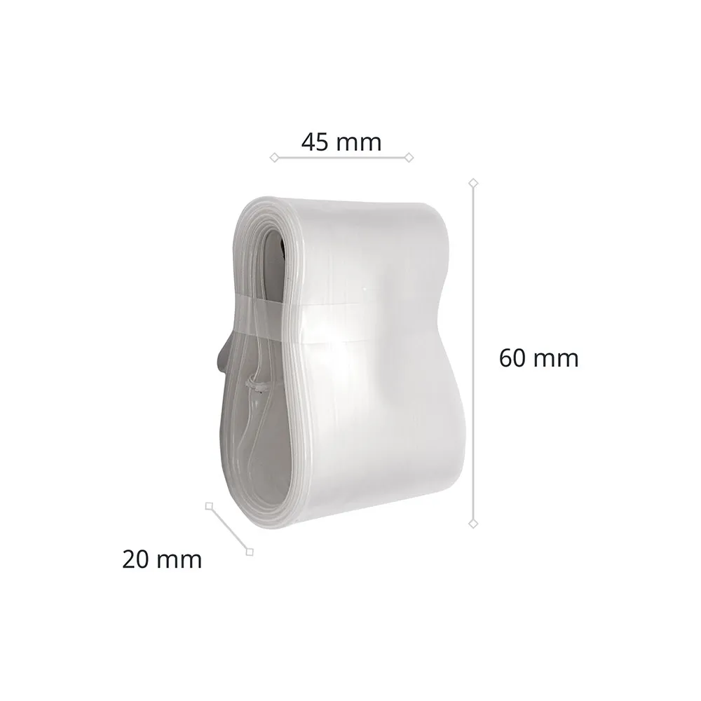 Eclipse Folding 40 Mm Innerslang, Transparent, 16", 1.5-1.75