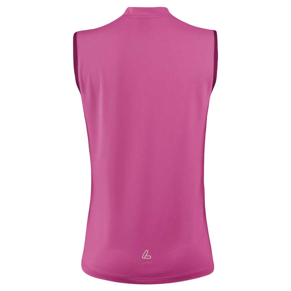 Löffler Half Zip Plain Ärmlös Cykeltröja