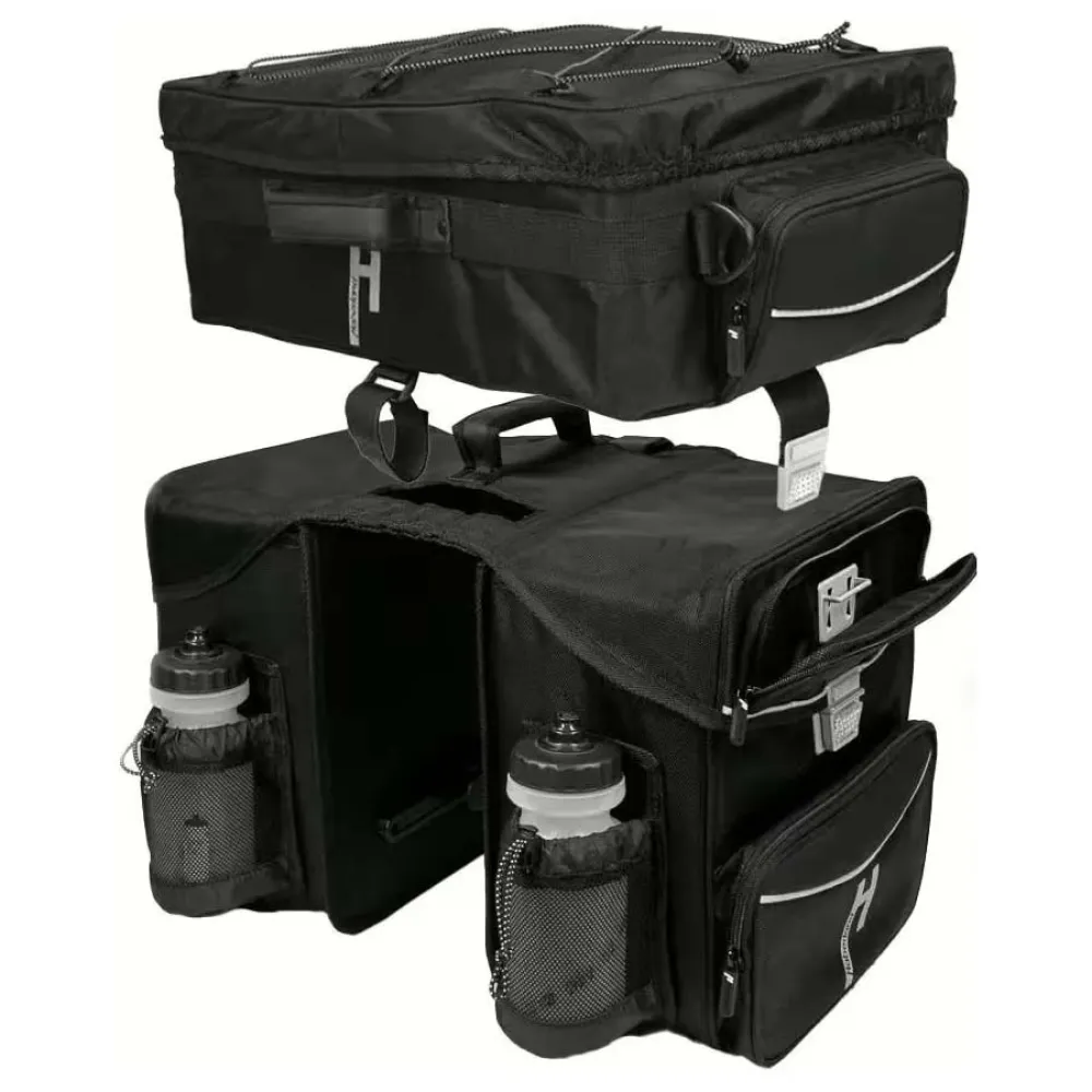 Haberland Touring Max 28l Sidoväska, Black, One Size