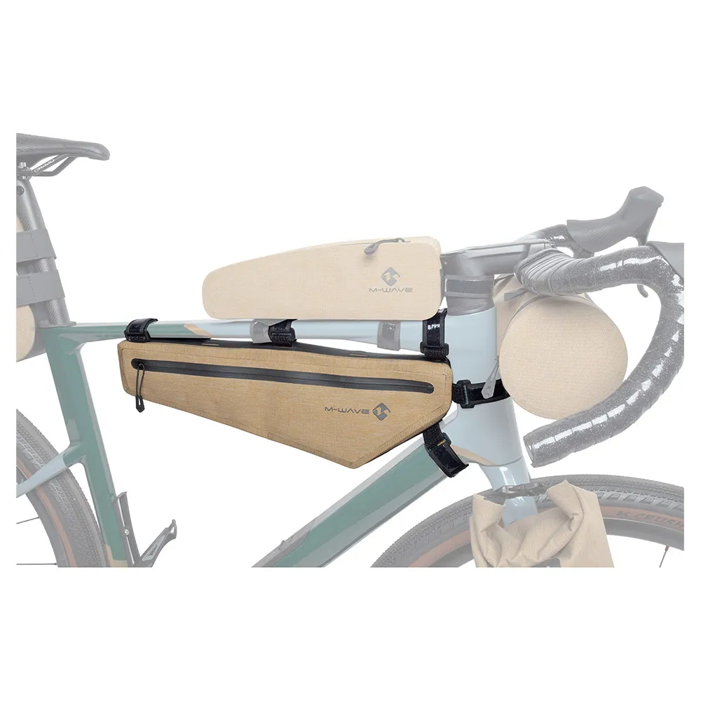 M-Wave Rough Ride Ii Triangle Rammeveske, Black, One Size