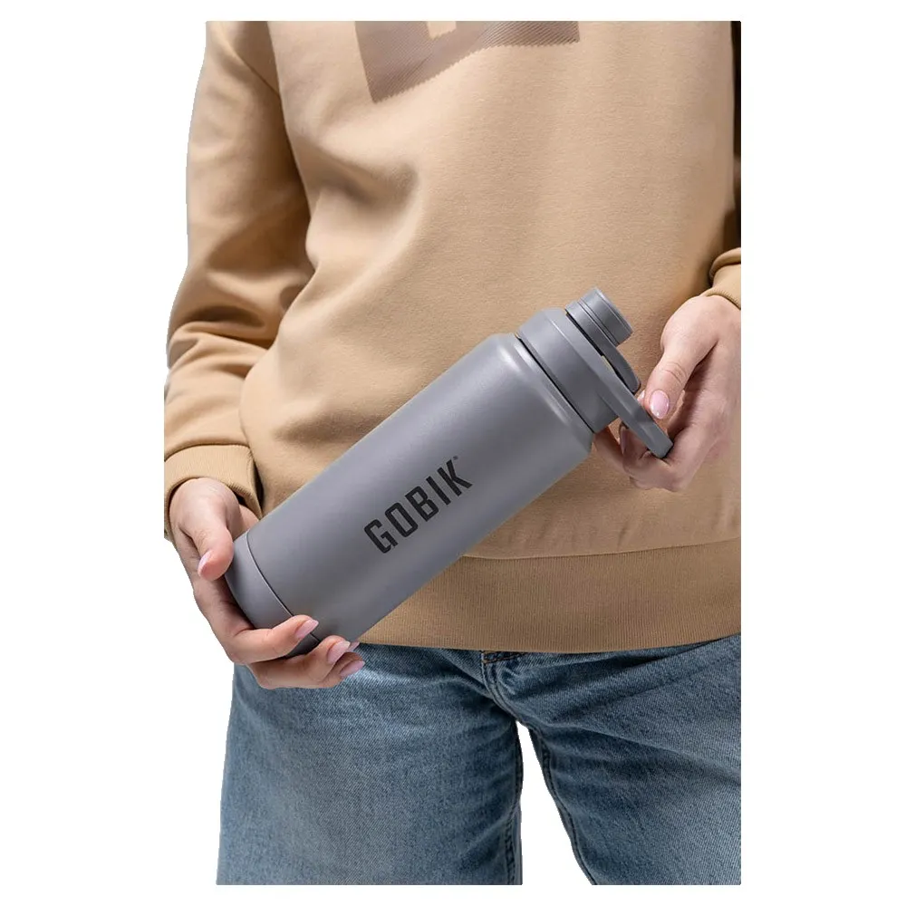 Gobik Termica Acero Inoxidable Sui Ironside 750ml Flaska, Grey, One Size