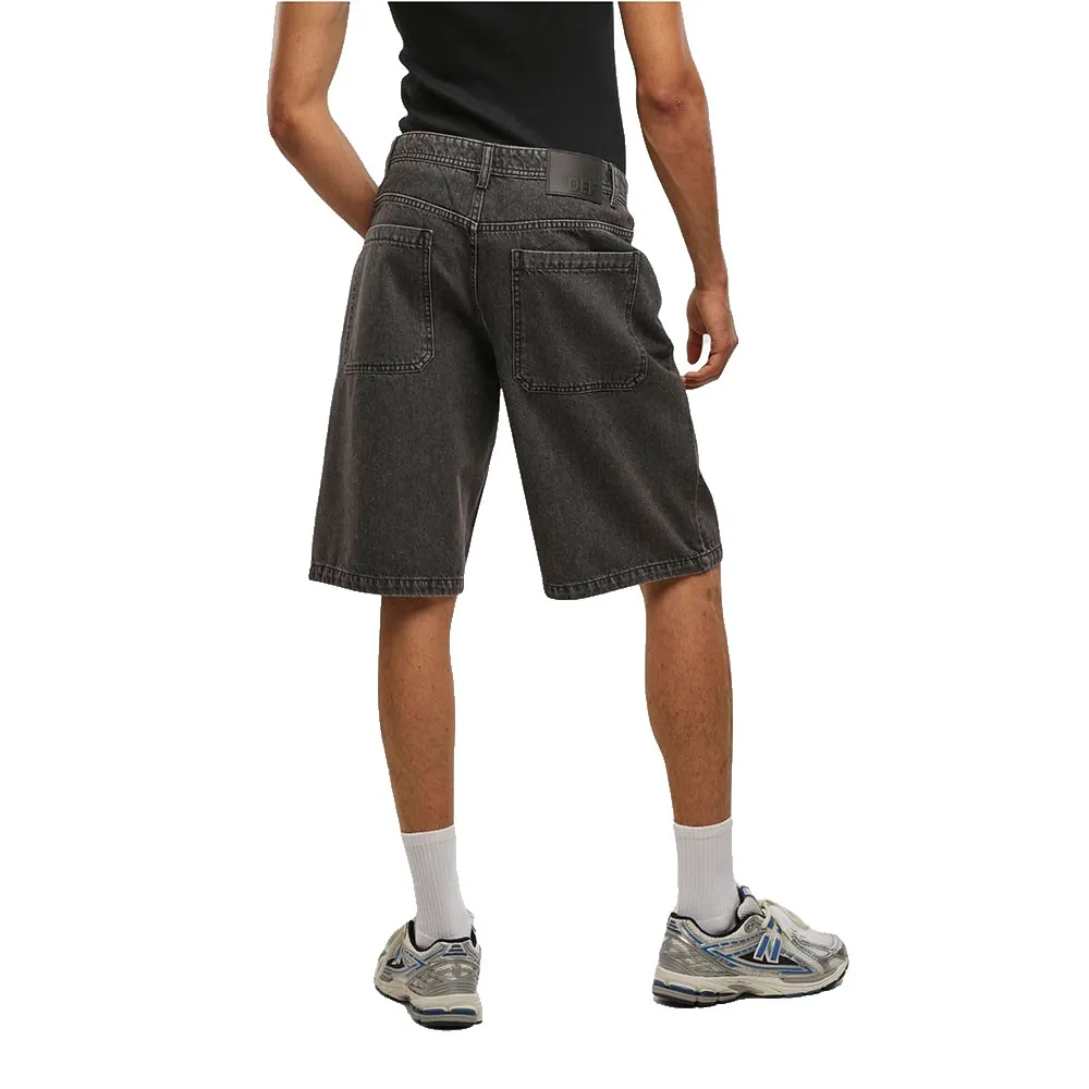 Def Short En Jean Dfsh054 Skater Dark Grey Washed 36 5