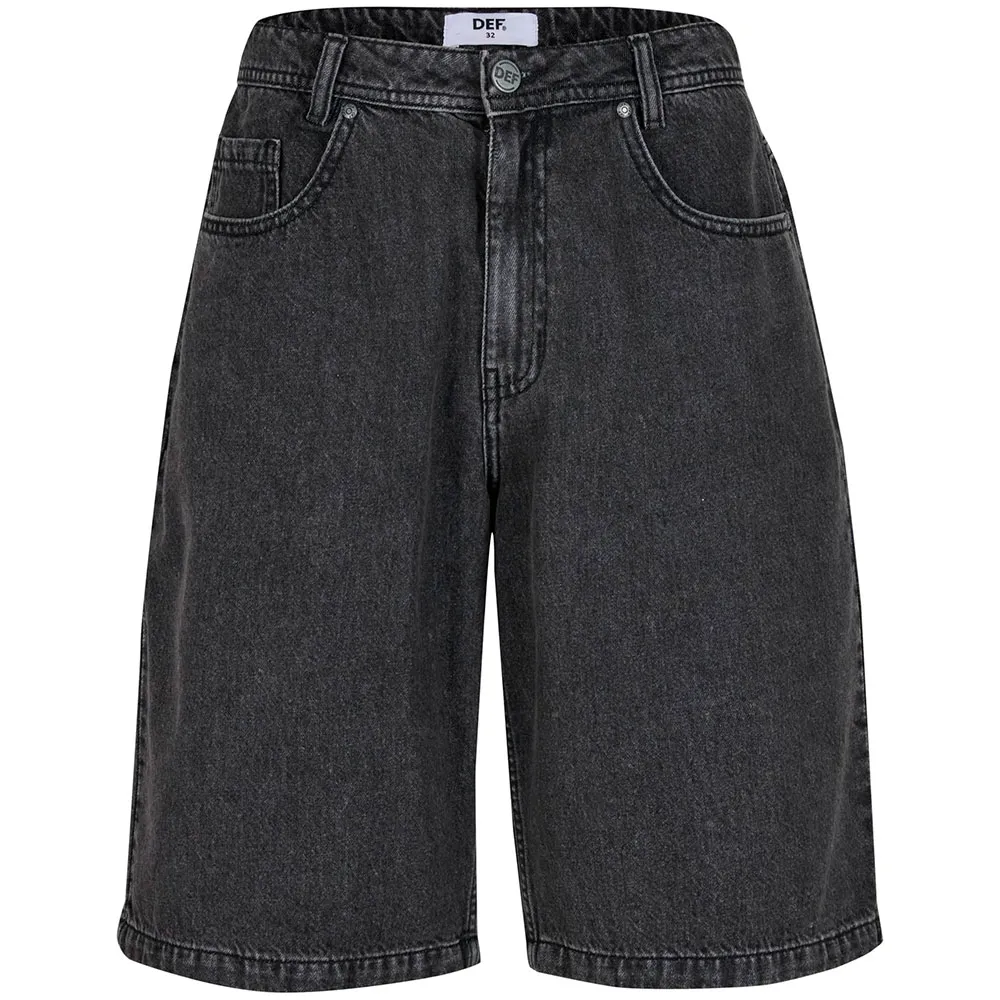Def Short En Jean Dfsh054 Skater Dark Grey Washed 36 6