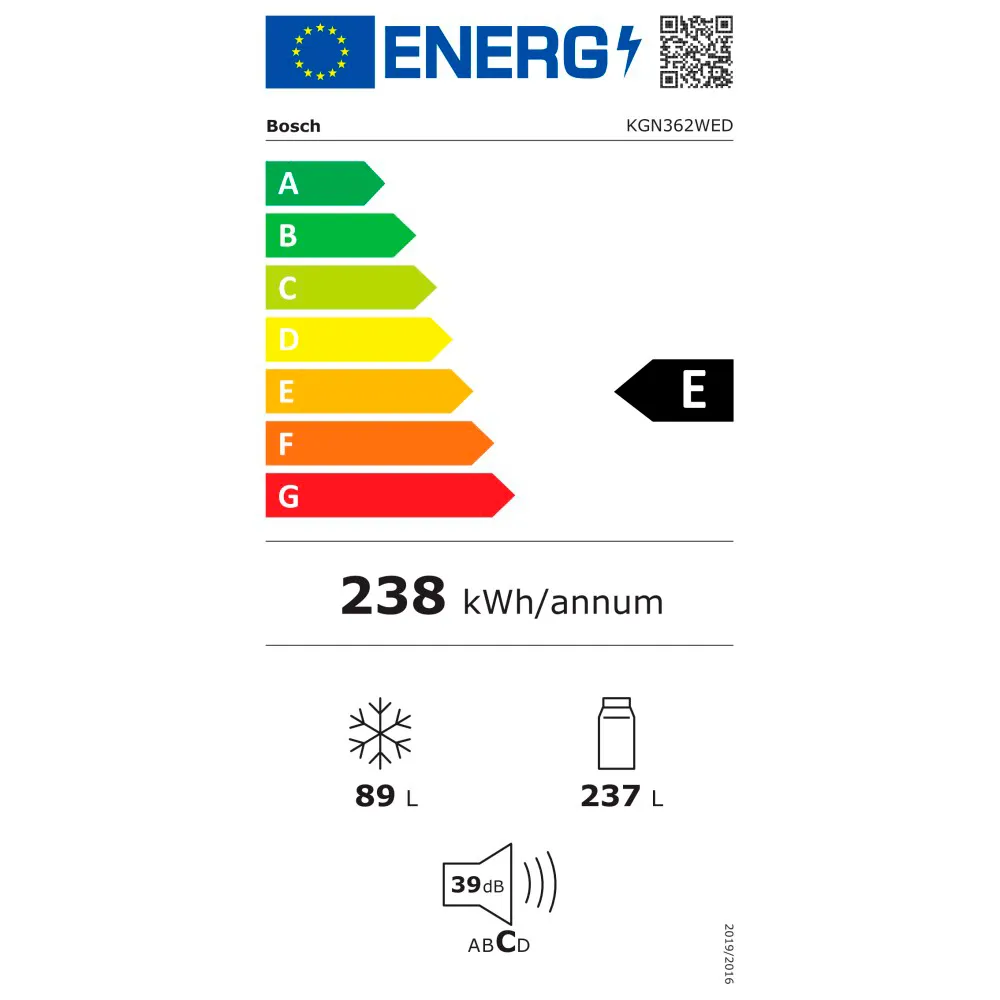 Bosch Frigorífico Combi Kgn362wed – imagen 5