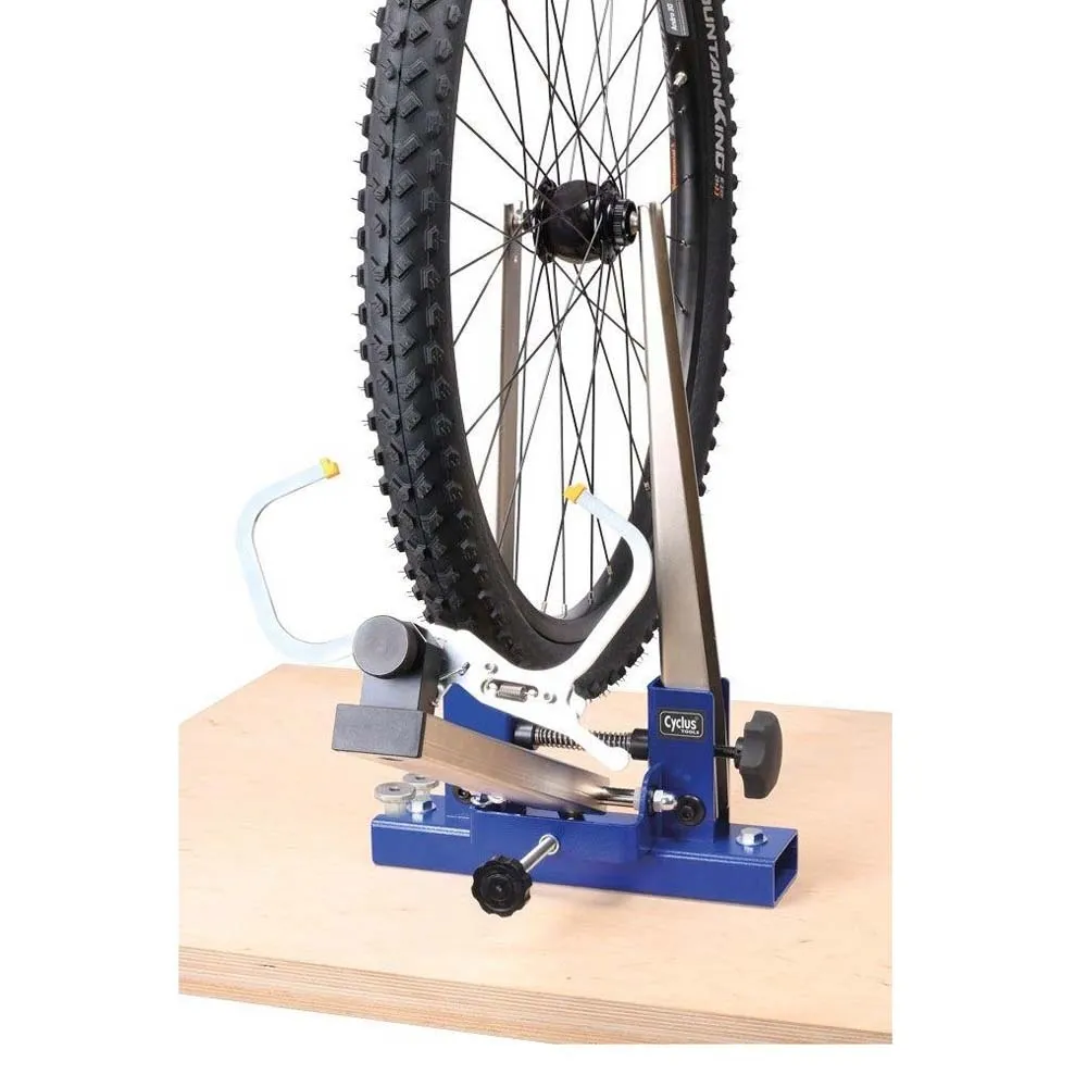Cyclus Tools Professional 24-29´´ Hjulriktningsställ, Blue / silver, One Size