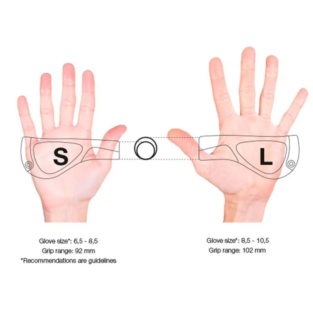 Ergon Gp5 Evo L Styrehandtag, Black, 144mm