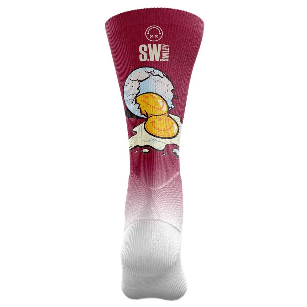 Otso S.w.smiley Concrete Canvas Egg Sokker Mann,Kvinne