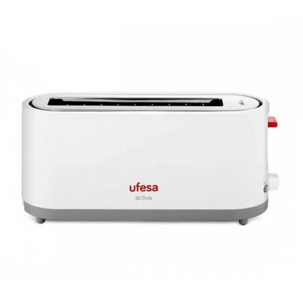 Tostador Ufesa TT7365, 1 ranura larga, 900W, blanco – imagen 4