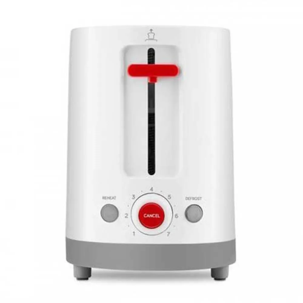 Tostador Ufesa TT7365, 1 ranura larga, 900W, blanco – imagen 5