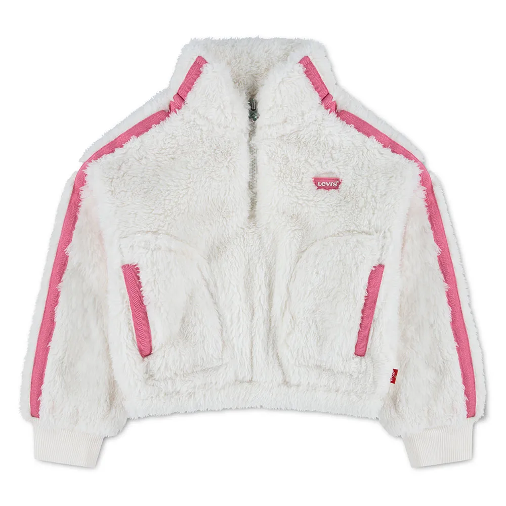 Levi´s ® Kids Sudadera Con Media Cremallera Sherpa