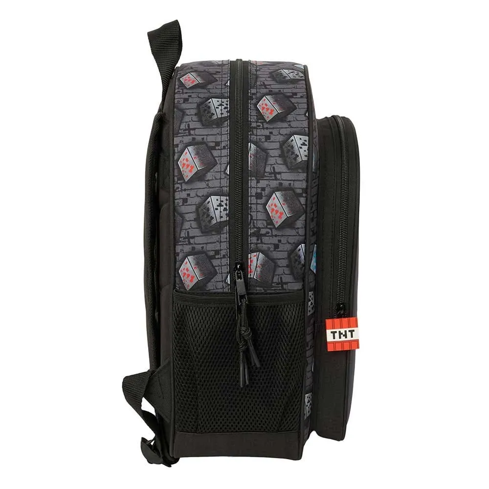 Safta Minecraft Graffiti 15l Ryggsekk, Multicolor