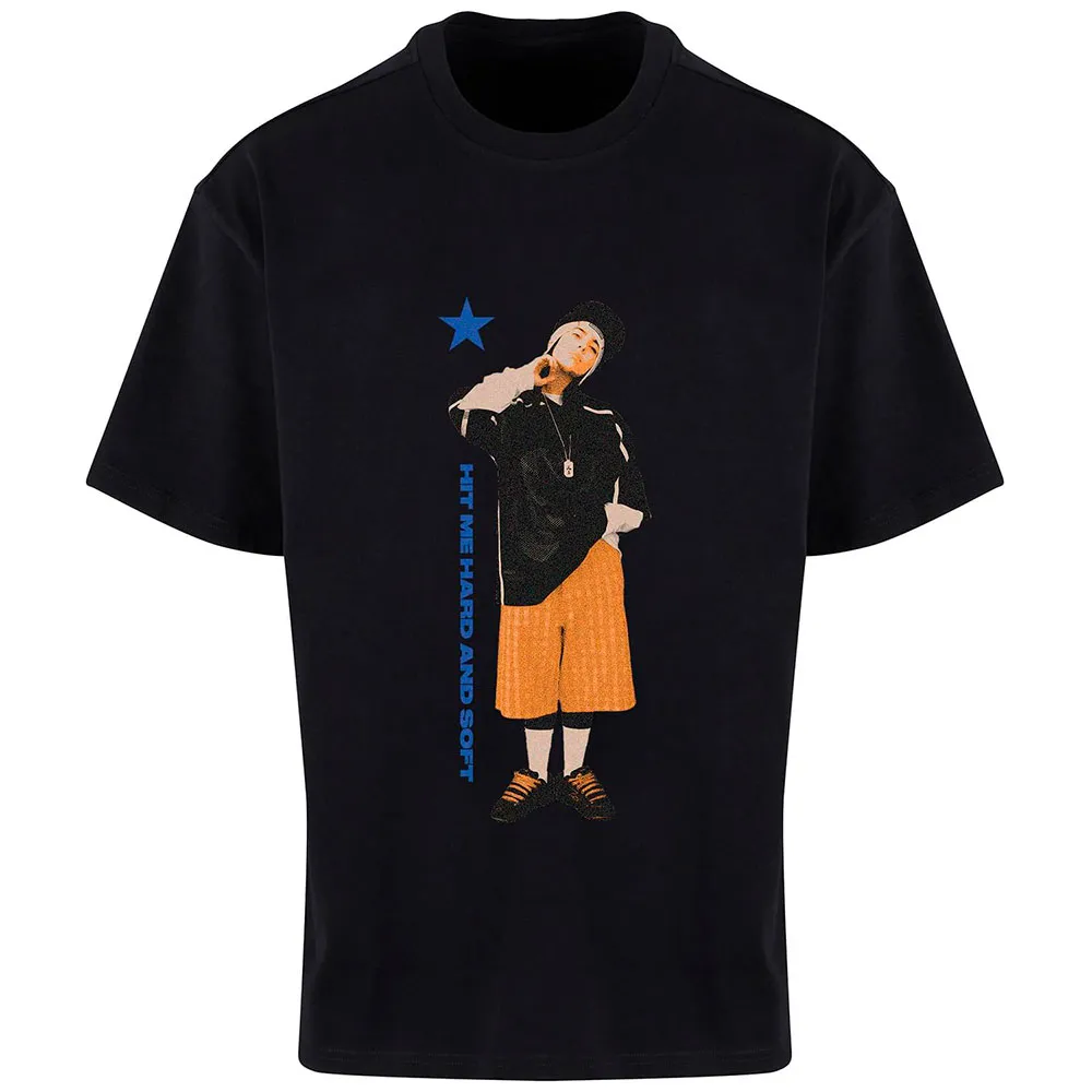Merchcode Camiseta De Manga Corta Billie Eilish Hit Me Hard And – imagen 3