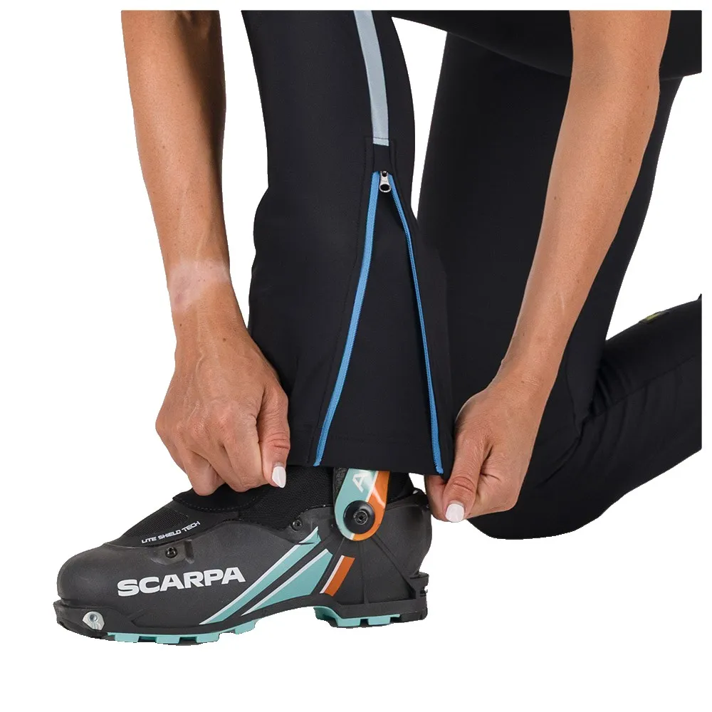 Karpos Alagna 2.0 Bukser Kvinne, Black / ashley blue / sky blue, S