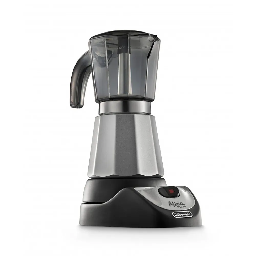 Cafetera tradicional - De'Longhi MKM 6 ALICIA, Hasta tazas, Tapa transparente, Transparente – imagen 5