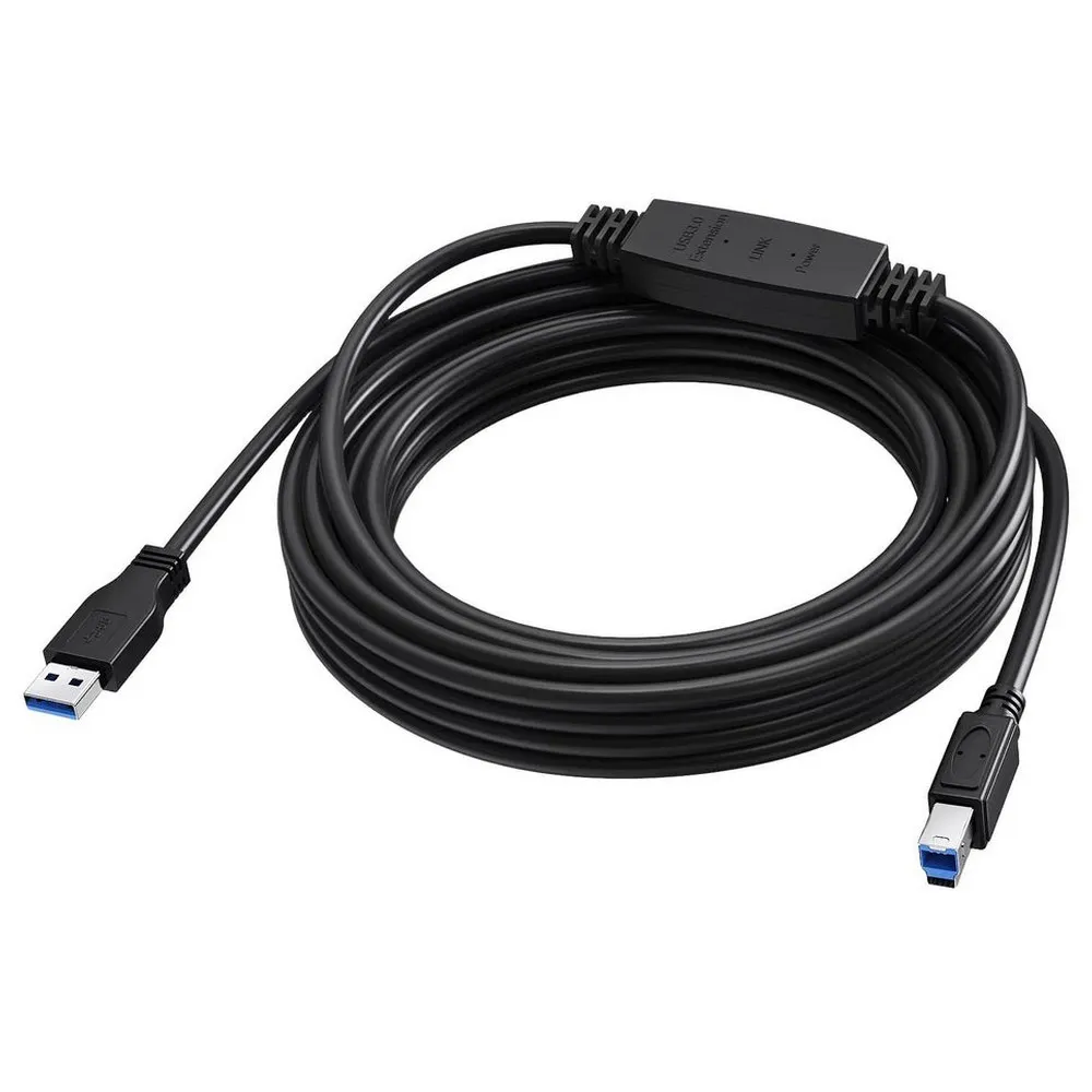Vision Cable Usb-a A Usb-b Tc 5musb3.0+/bl