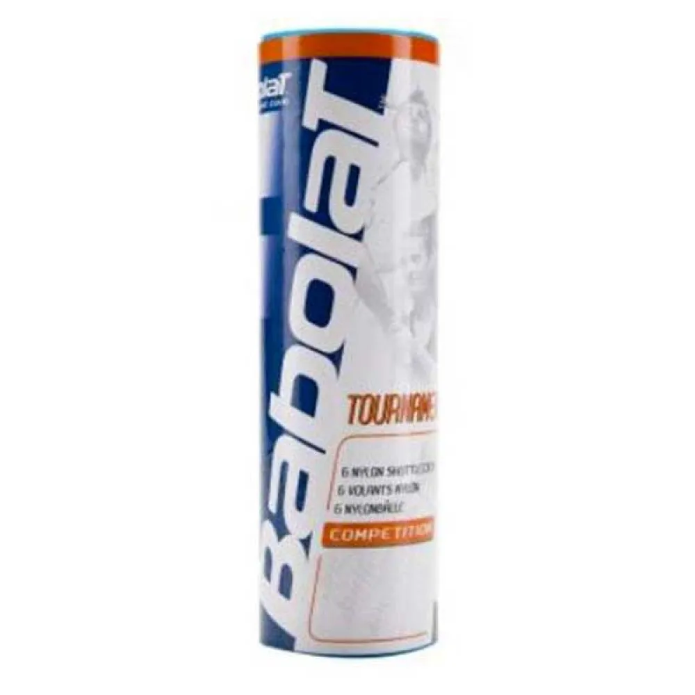 Babolat Tournament 77 Badmintonballer 6 Enheter