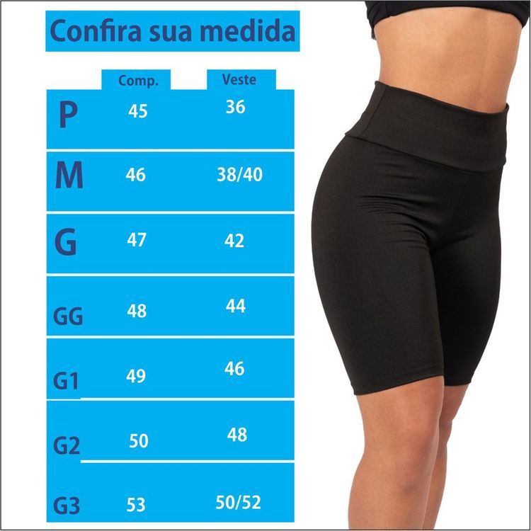 Calça Legging Fitness Feminina Tecido Suplex Grossa