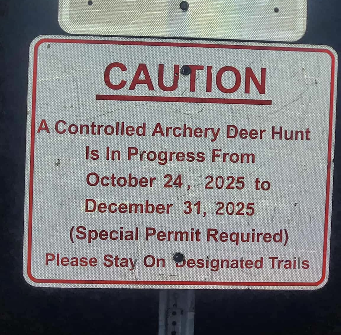 Trail status picture