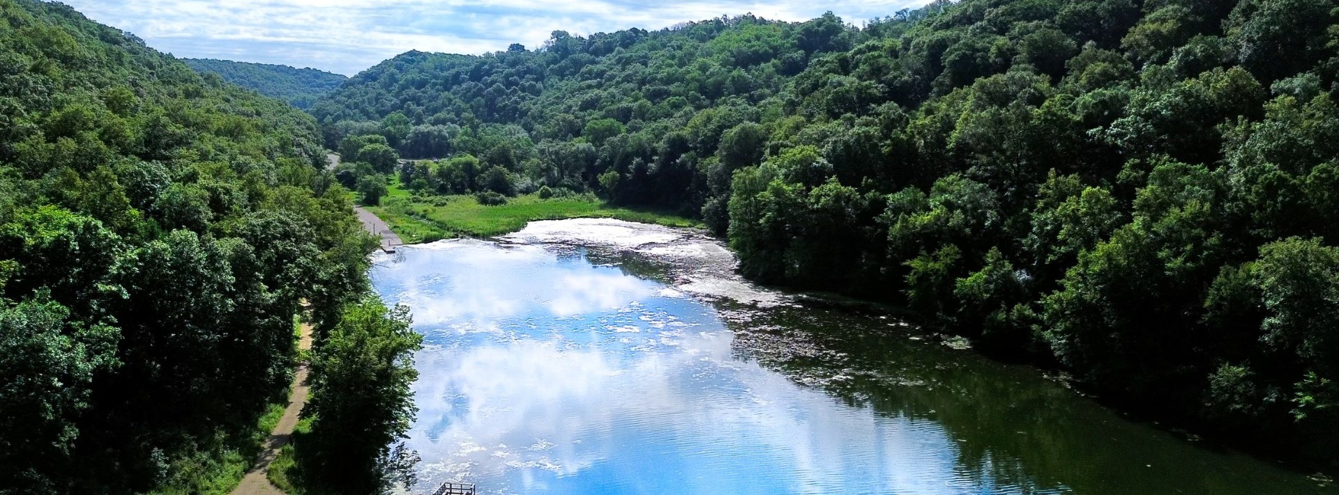 Sidie Hollow County Park trail system