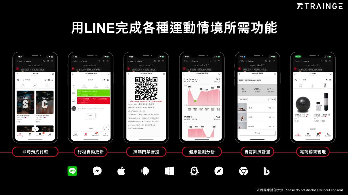 Trainge運動超級APP：全方位的課程預約與場館管理系統