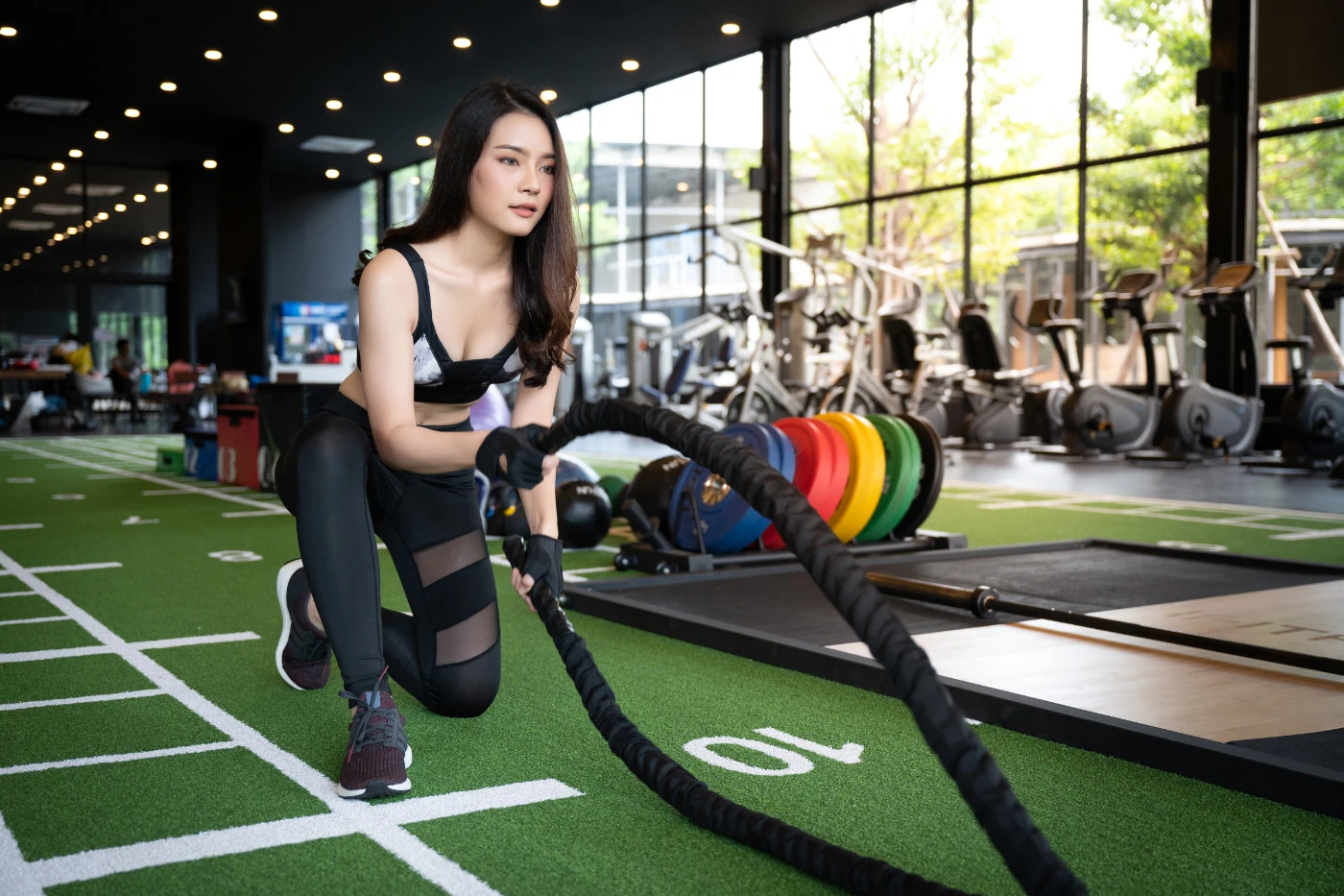 戰繩燃脂運動